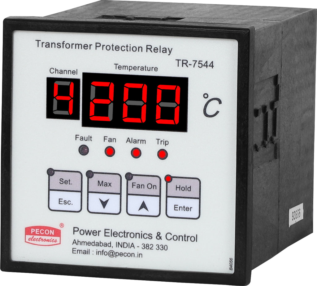 TR-7544 Transformer Protection Relay with 4 Channel Temperature scanner